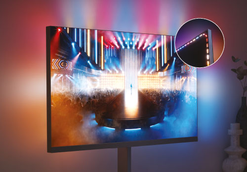 Philips Ambilight TV-Geräte vorführbereit